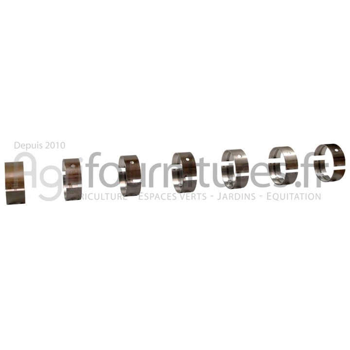 Jeu de coussinets de paliers 0.010'' - 0.25 mm Bepco 30/2-4A pour moissonneuse - batteuse