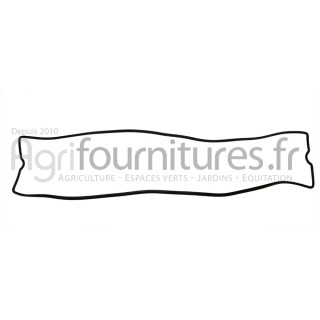 Joint de cache-soupapes long. 695 mm - larg. 135 mm Bepco 30/74-109 pour tracteur