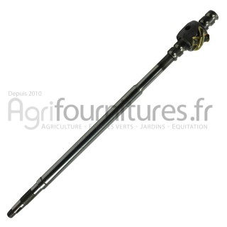 Arbre de colonne direction l 630 mm Bepco 20/530-80 pour tracteur