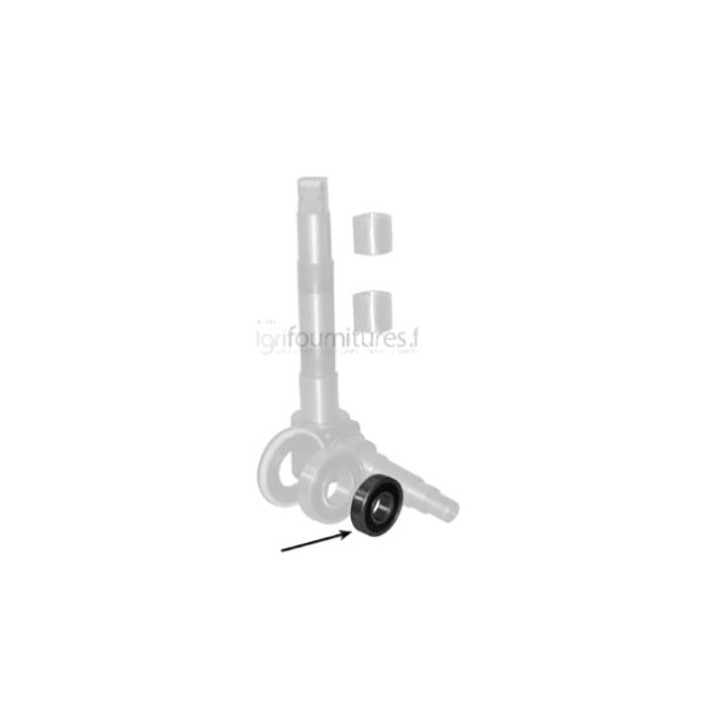 Roulement extérieur Ø 25.4 x 57.15 x 2 mm de moyeu Bepco 23/463-33 pour tracteur