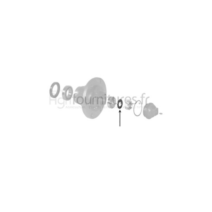 Rondelle Ø 32.05 x 55.25 x 3.6 mm de moyeu Bepco 30/451-2 pour tracteur