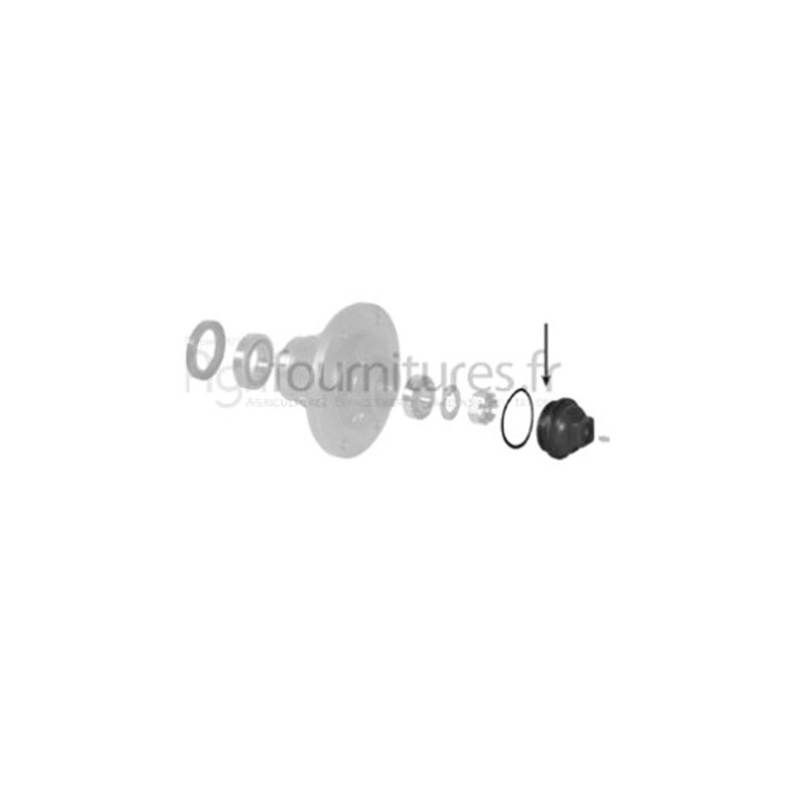 Bouchon de moyeu Bepco 24/456-5 pour tracteur
