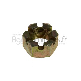 Ecrou crénelé 3/4'' unf de moyeu Bepco 30/452-1 pour tracteur