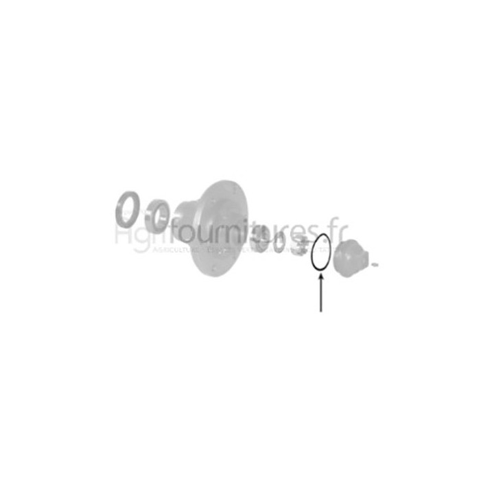 Joint de bouchon de moyeu Bepco 30/453-1 pour tracteur