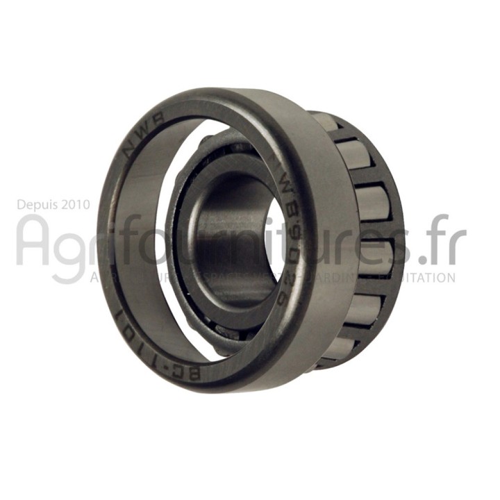 Roulement extérieur Ø 18.95 x 45.25 x 16.55 mm de moyeu Bepco 30/463-2 pour tracteur