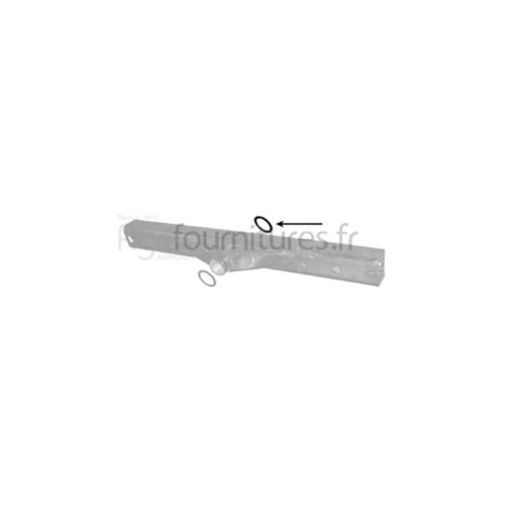 Cale d'ajustage Ø 48.3 x 66.5 x 2.75 mm d'essieu avant - 2WD Bepco 30/489-1 pour tracteur
