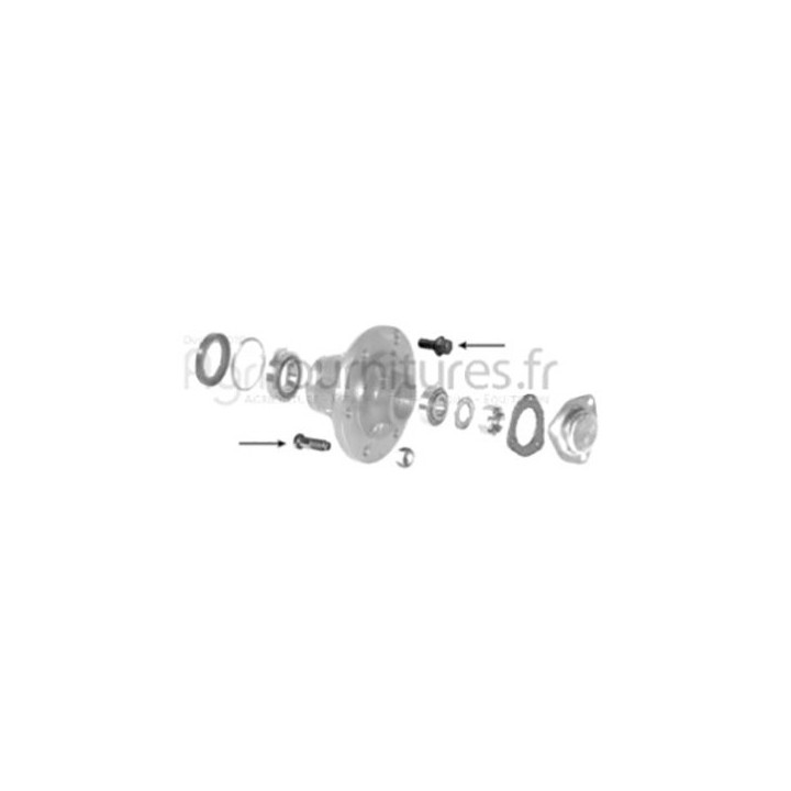Boulon de roue 44228 '' unf - l 42.5 mm Bepco 25/446-9 pour tracteur