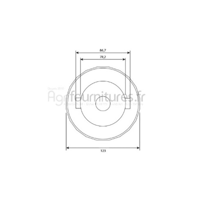 Bouchon de réservoir Bepco 23/105-17 pour tracteur