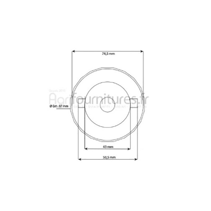 Bouchon de réservoir Bepco 30/105-19 pour tracteur