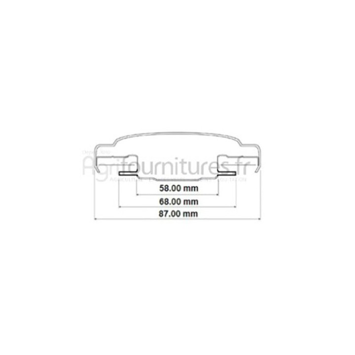 Bouchon de réservoir Bepco 22/105-27 pour tracteur