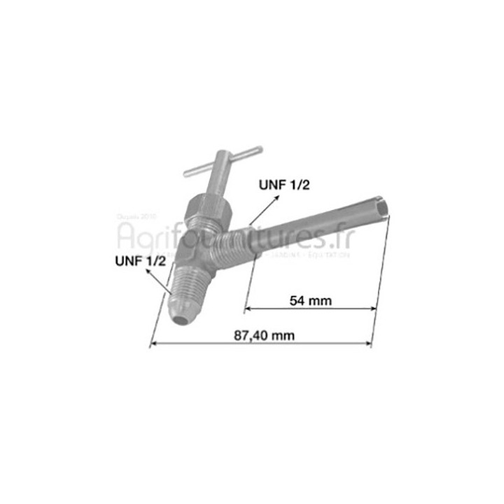Robinet de réservoir Bepco 26/103-7 pour tracteur