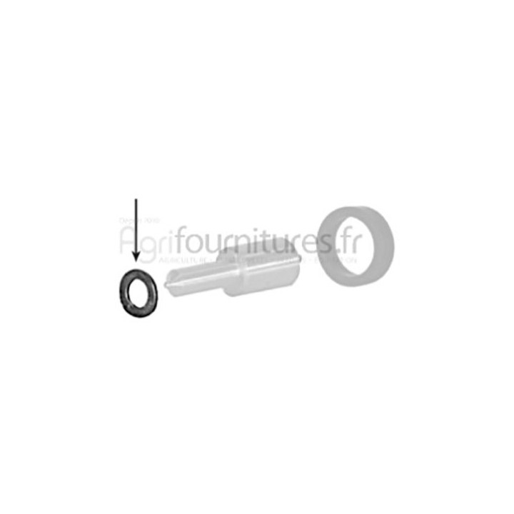 Joint de nez d'injecteur Ø 10 x 17.3 x 1.6 mm Bepco 24/118-3 pour tracteur