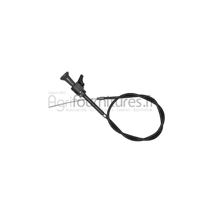 Câble d'arrêt moteur l 850 mm Bepco 23/107-11 pour tracteur