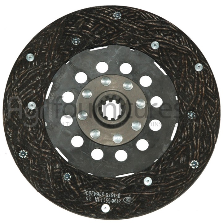 Disque d'avancement / intégré embrayage Bepco 21/221-128 pour tracteur