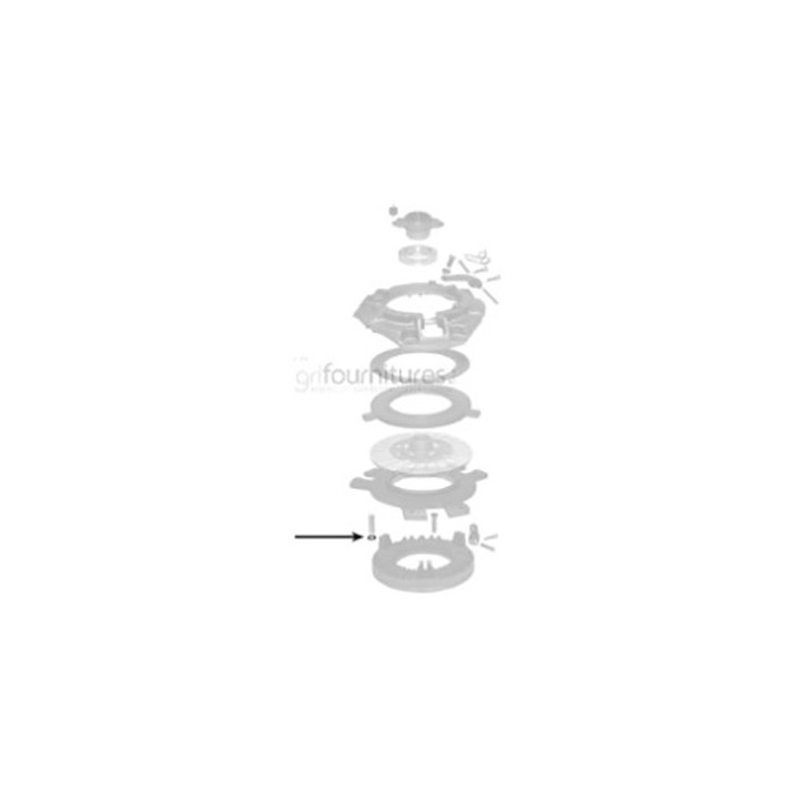 Rondelle par 12 embrayage Bepco 30/216-1 pour tracteur