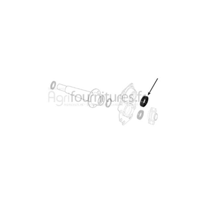 Bague boîte de vitesse Bepco 24/291-3 pour tracteur