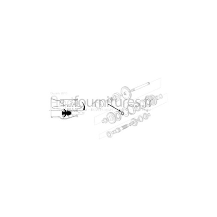 Anneau boîte de vitesse Bepco 30/6284-7 pour tracteur