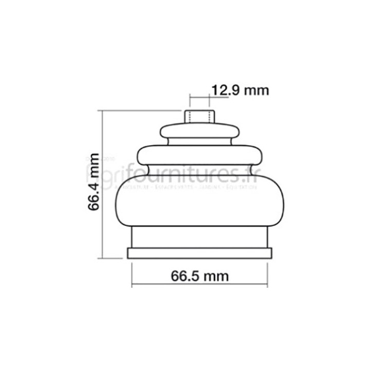 Soufflet de levier de vitesse Bepco 30/551-17 pour tracteur
