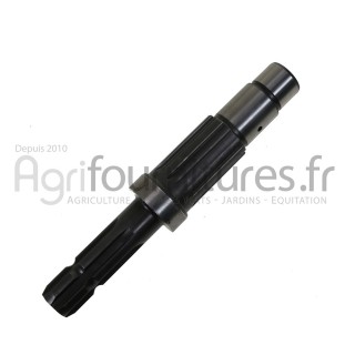 Arbre de prise de force 1'' 44411 - z6 - l 161 mm Bepco 24/303-57 pour tracteur