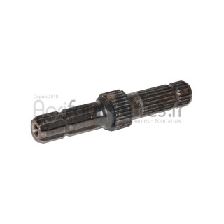Arbre de prise de force 1'' 44411 - z6/21 - l 235 mm Bepco 26/303-38 pour tracteur
