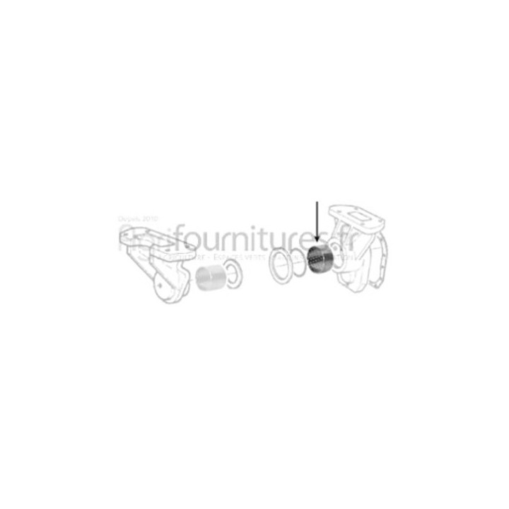 Bague Ø 146.3 x 154 x 27.4 mm pont avant 4M Bepco 30/486-49 pour tracteur