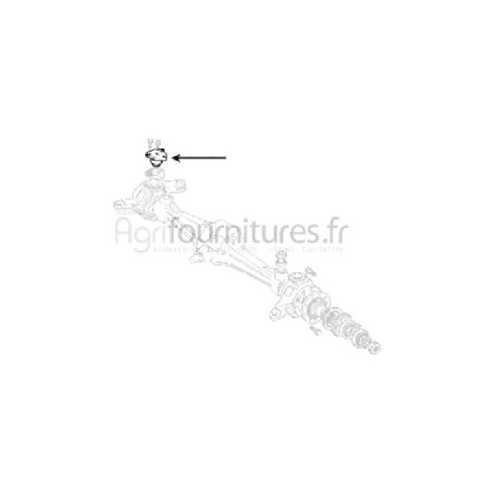 Pivot de direction carter du moyeu pont avant 4M Bepco 23/6450-45 pour tracteur