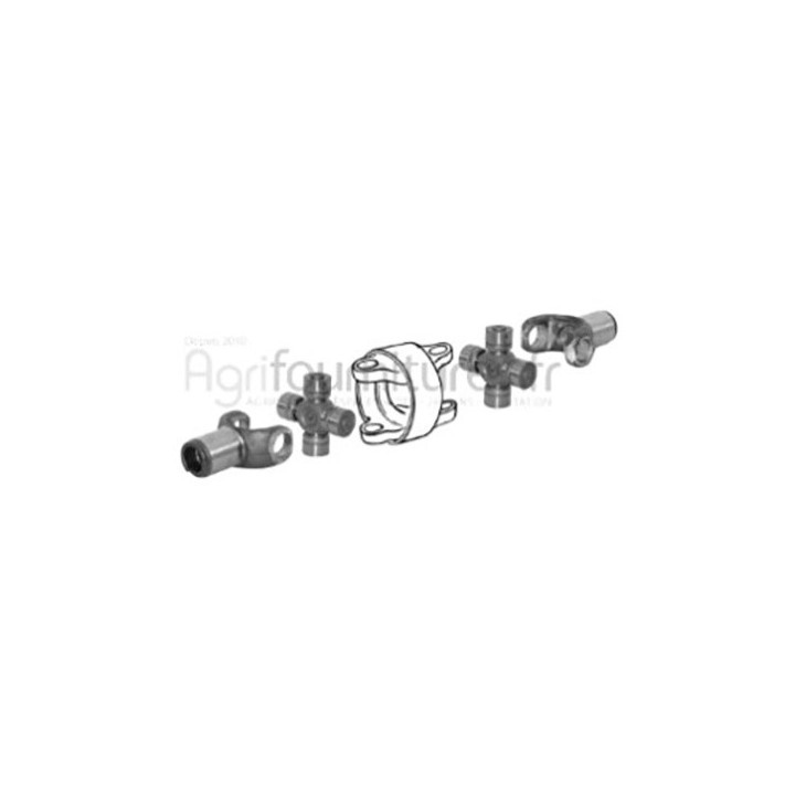 Joint de cardan complet cardan pont avant 4M Bepco 24/6402-8 pour tracteur