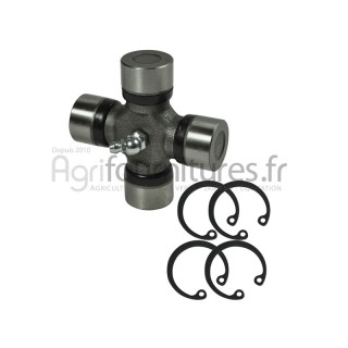 Croisillon 27 x 82.5 mm cardan pont avant 4M Bepco 25/6403-7 pour tracteur