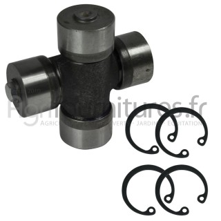 Croisillon 35 x 87 mm cardan pont avant 4M Bepco 25/6403-16 pour tracteur