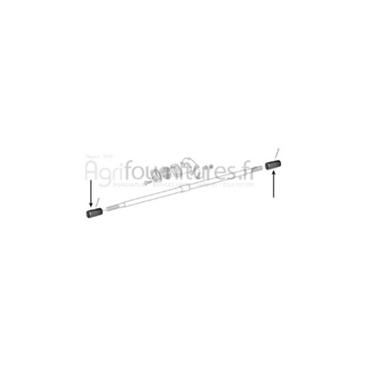 Manchon pont avant 4M Bepco 30/6492-6 pour tracteur