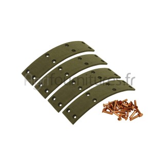 Garniture de freins à tambour Bepco 20/404-80K pour tracteur