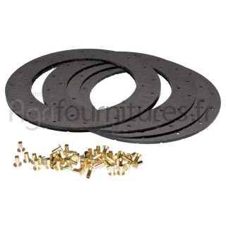 Jeu de garnitures de frein à disque Bepco 30/421-9 pour tracteur