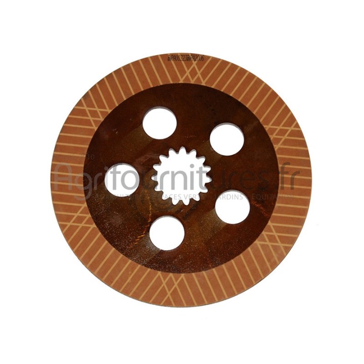 Disque epaisseur 10mm de frein bain d'huile Bepco 26/422-5 pour tracteur