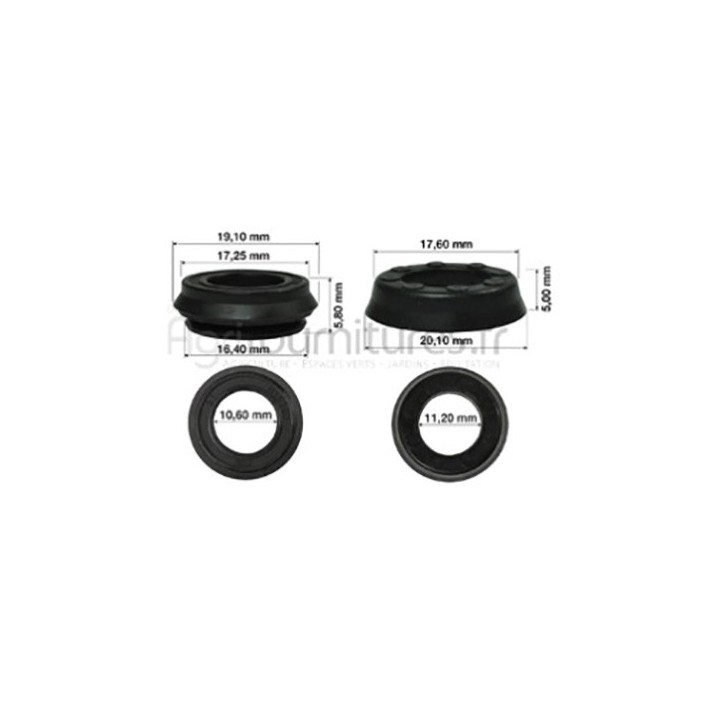 Kit réparation cylindre de frein Bepco 21/411-30 pour tracteur