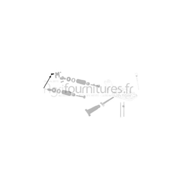 Vis arbre de contrôle de pression hydraulique Bepco 30/666-1 pour tracteur