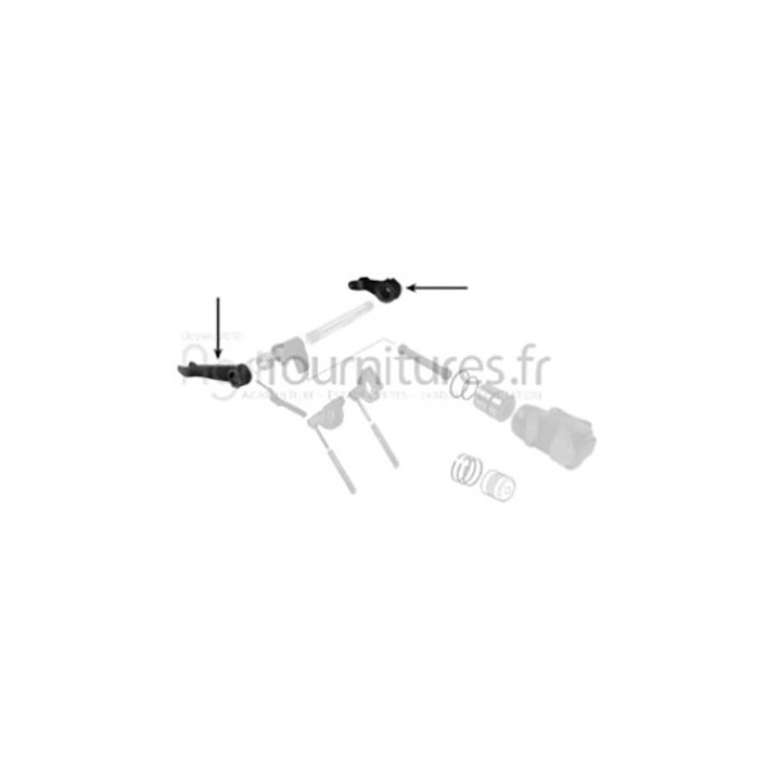 Bras gauche et droite arbre de relevage hydraulique Bepco 30/682-1 pour tracteur