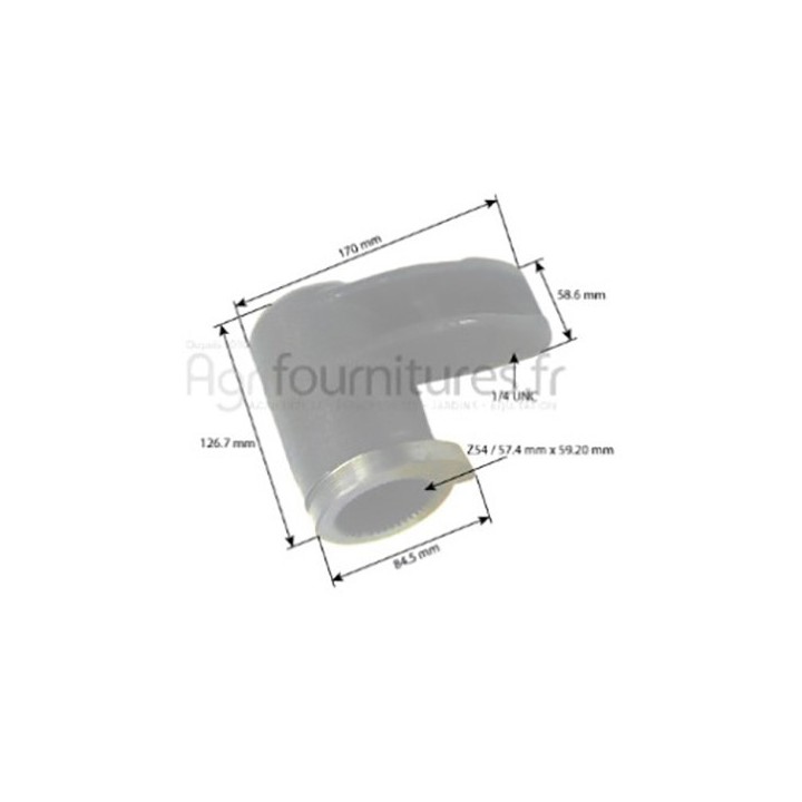 Bras central arbre de relevage hydraulique Bepco 30/684-2 pour tracteur