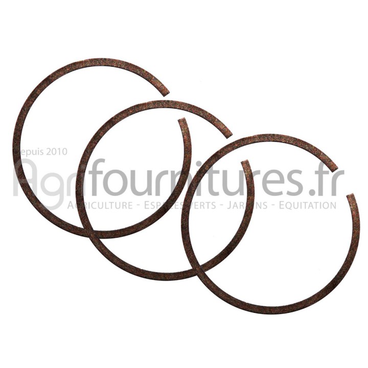 Jeu de 3 segments cylindre de relevage hydraulique Bepco 30/692-2 pour tracteur