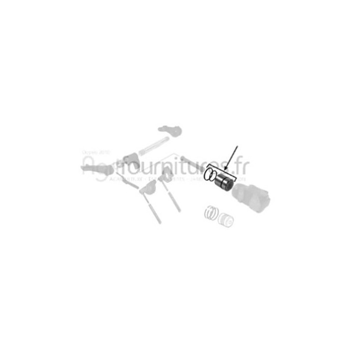 Piston complet cylindre de relevage hydraulique Bepco 30/690-5 pour tracteur
