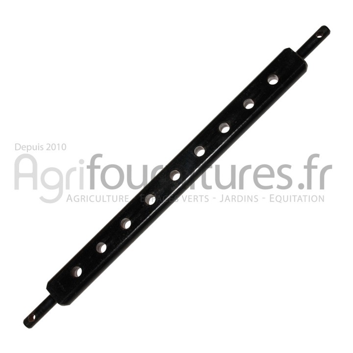 Barre à trous cat.1 - l. 740 mm - 9 trous bras de relevage Bepco 68/8128-011