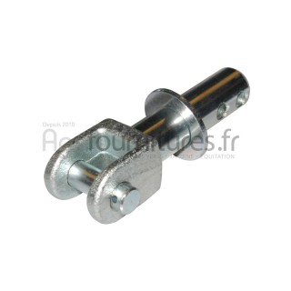 Fourche + axe + rondelle pour stabilisateur Bepco 25/743-9K pour tracteur