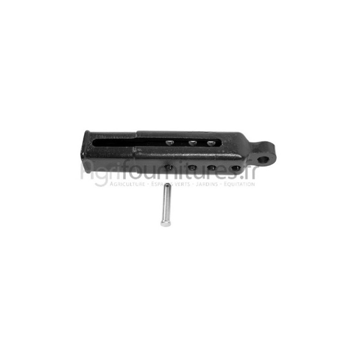 Boitier avec broche pour stabilisateur Bepco 25/744-7 pour tracteur