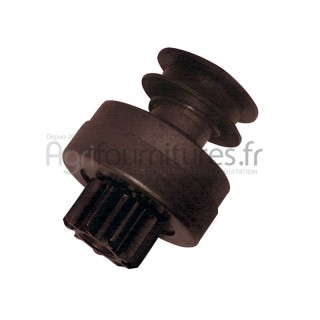 Pignon lanceur 9 dents - Ø pignon 34,8 mm - l. 76,8 mm démarreur Bepco 62/939-24
