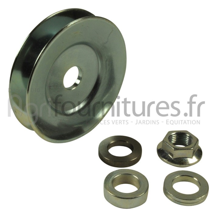 Poulie courroie 17mm alternateur Bepco 62/924-51 pour tracteur