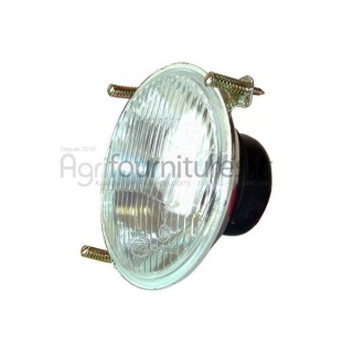 Optique phare avant droite - conduite à gauche glace plate Bepco 30/181-2 pour tracteur