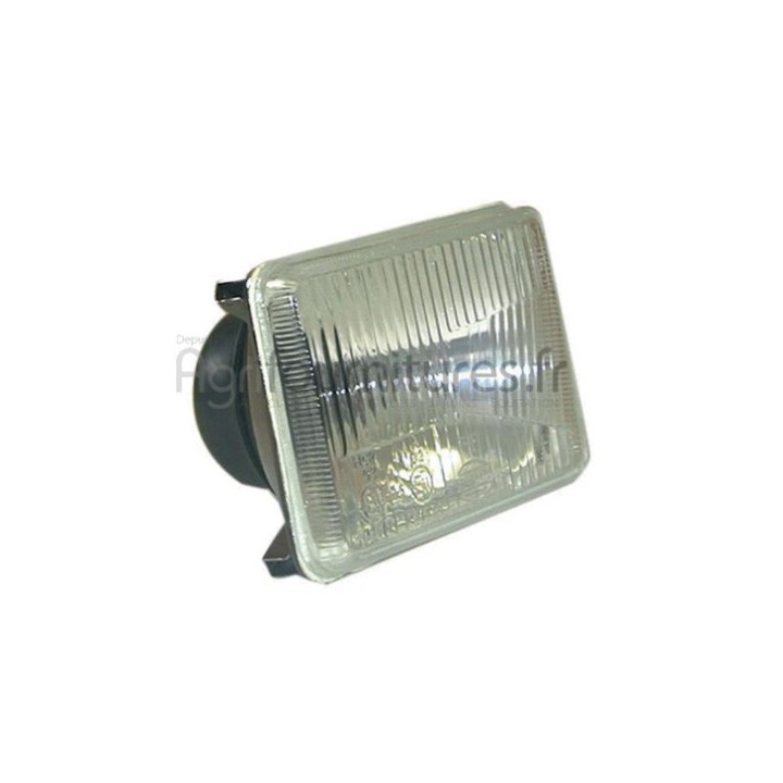 Optique phare avant h4 gauche / droit Bepco 25/181-22 pour tracteur