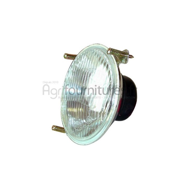 Optique phare avant droite - conduite à droite glace plate Bepco 30/181-4 pour tracteur
