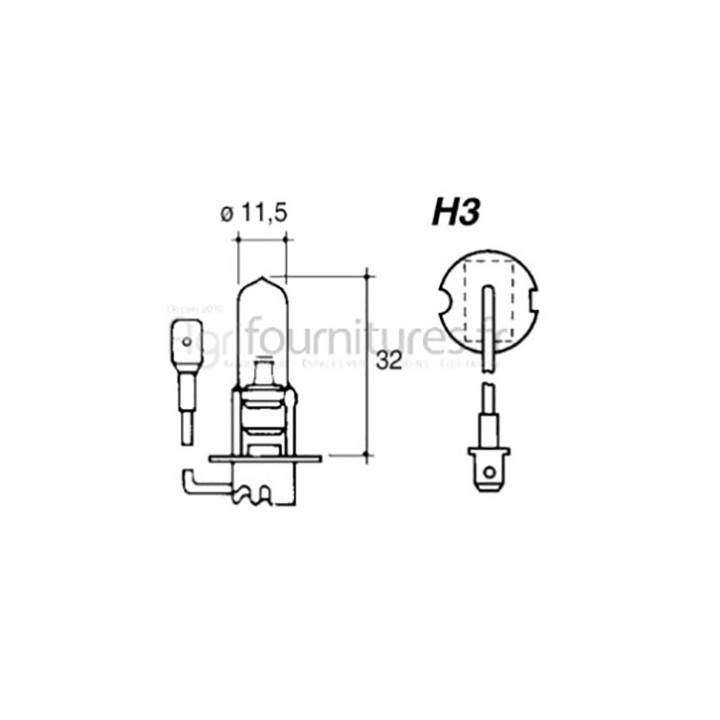 Ampoule 24V Bepco 63/1955-460