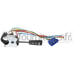 Commutateur multifonction (klaxon-éclairage) Bepco 37/Z59115624 pour tracteur