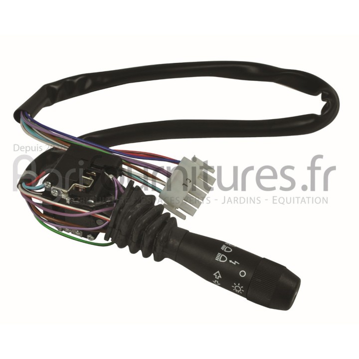 Commutateur multifonction (klaxon-éclairage) Bepco 23/958-23 pour tracteur